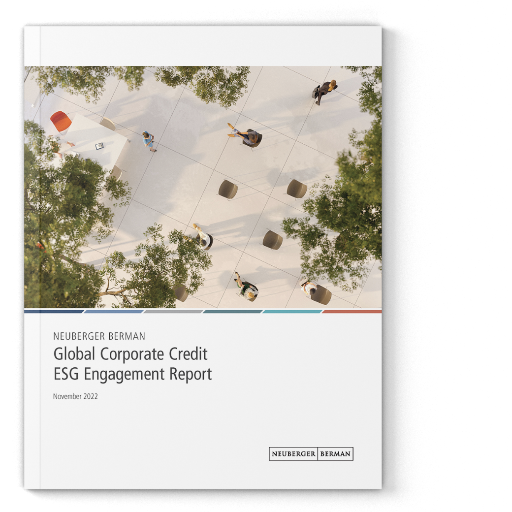 2022 Global Corporate Credit ESG Engagement Report