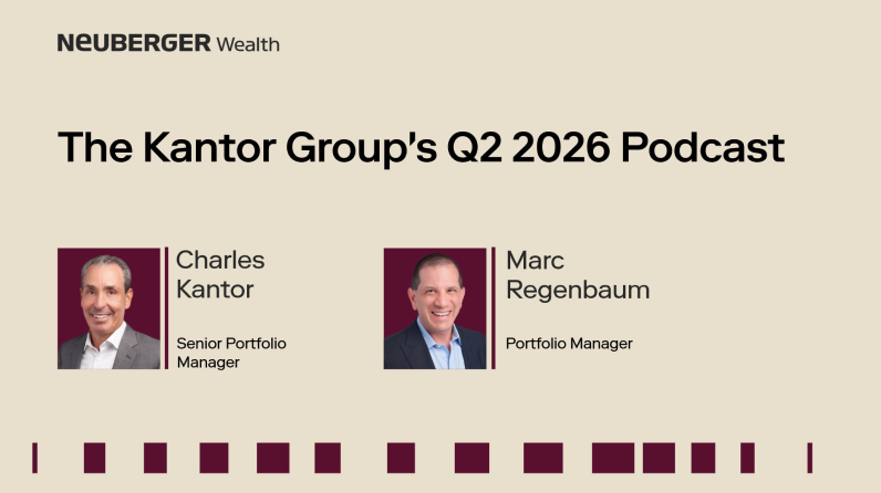 The Kantor Group’s Q2 2026 Podcast