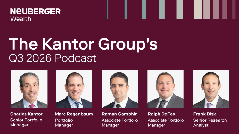 The Kantor Group’s Q3 2026 Podcast