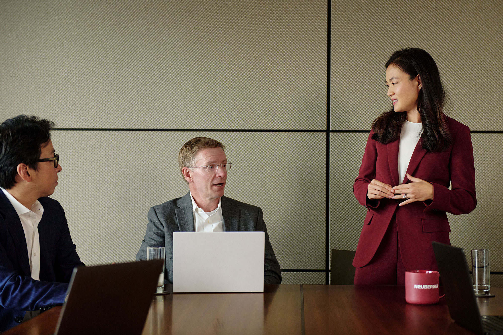 People working together